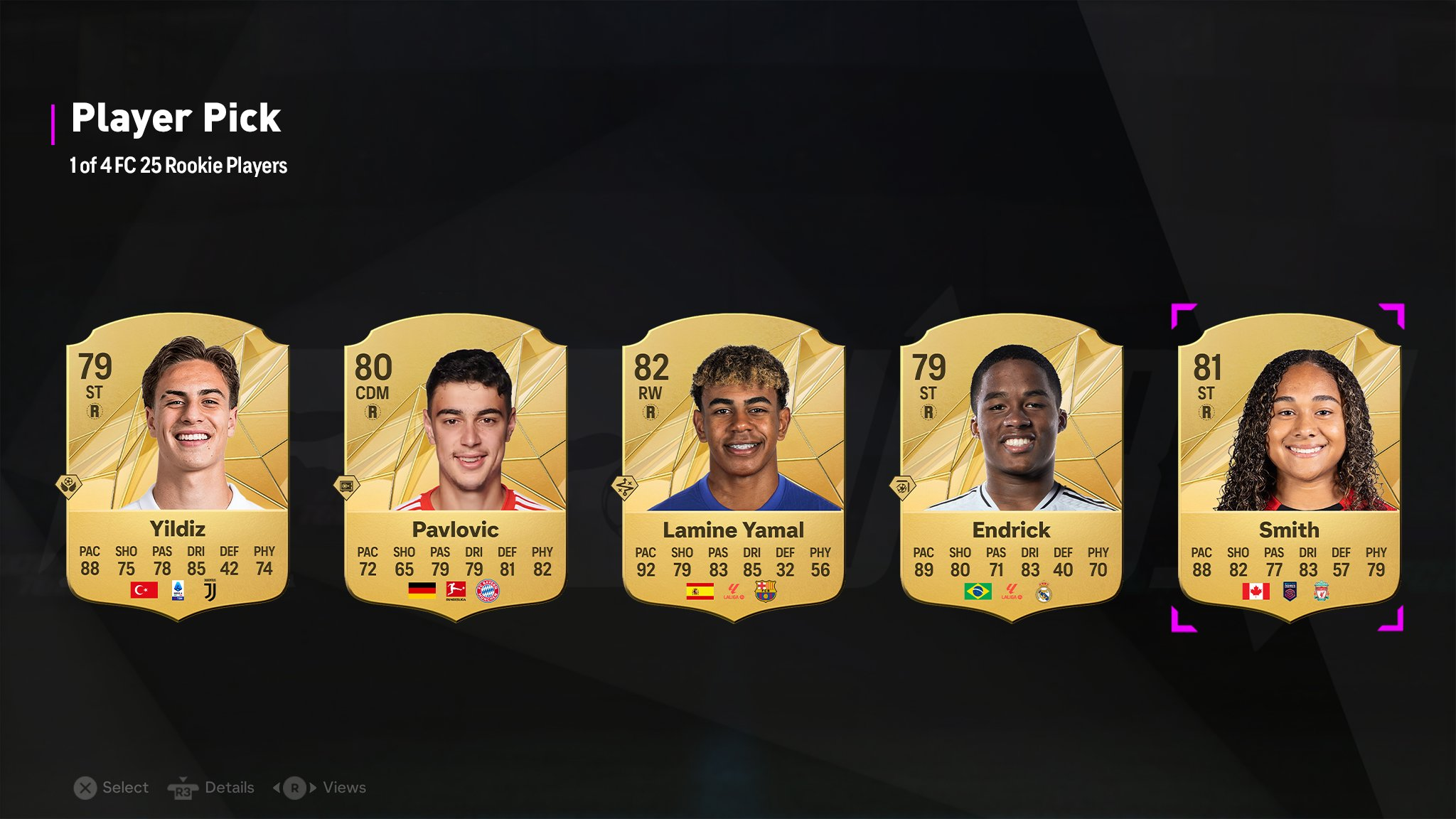 FC 25 rare gold player packs